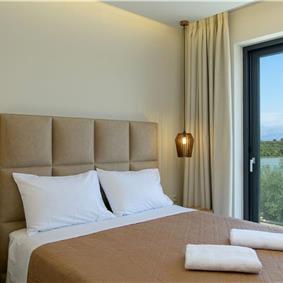  3 bedroom stone villa with pool & seaview, near Acharavi, sleeps 6